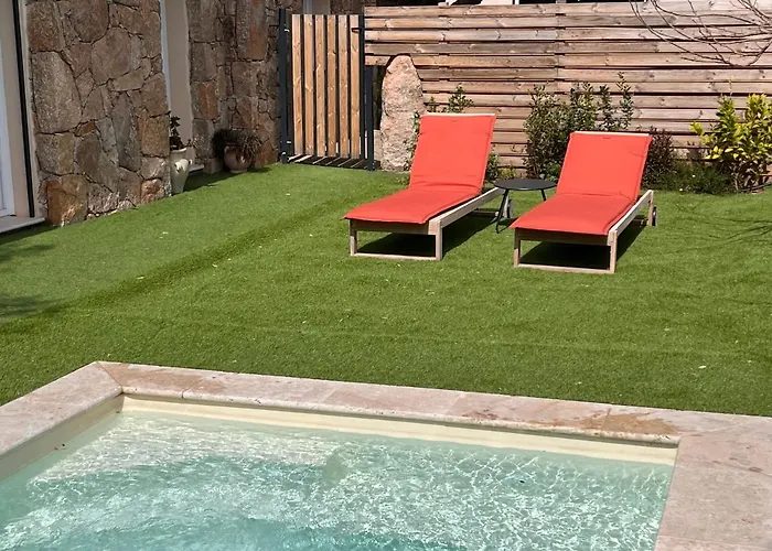 Ogliastru - Maison En Pierre Avec Piscine Privee -