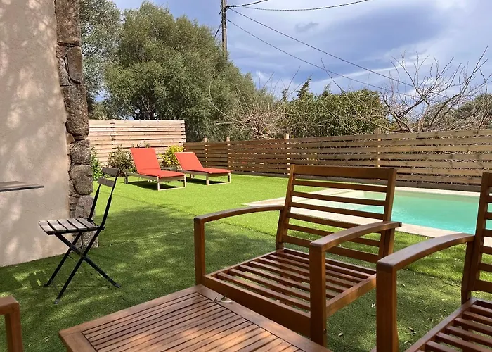 Ogliastru - Maison En Pierre Avec Piscine Privee -